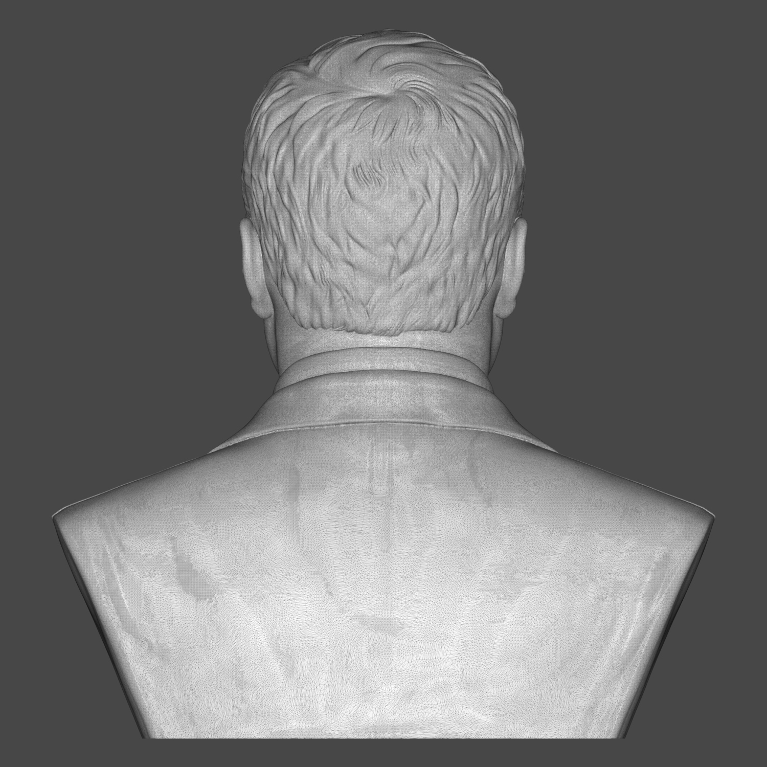 David Fincher Bust 3D Printable 3D Model