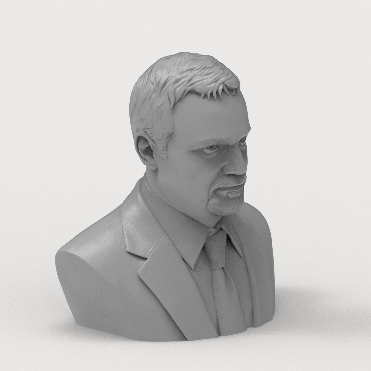 David Fincher Bust 3D Printable 3D Model
