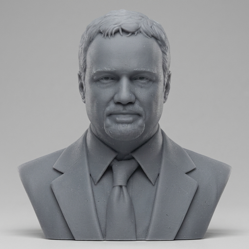 David Fincher Bust 3D Printable 3D Model