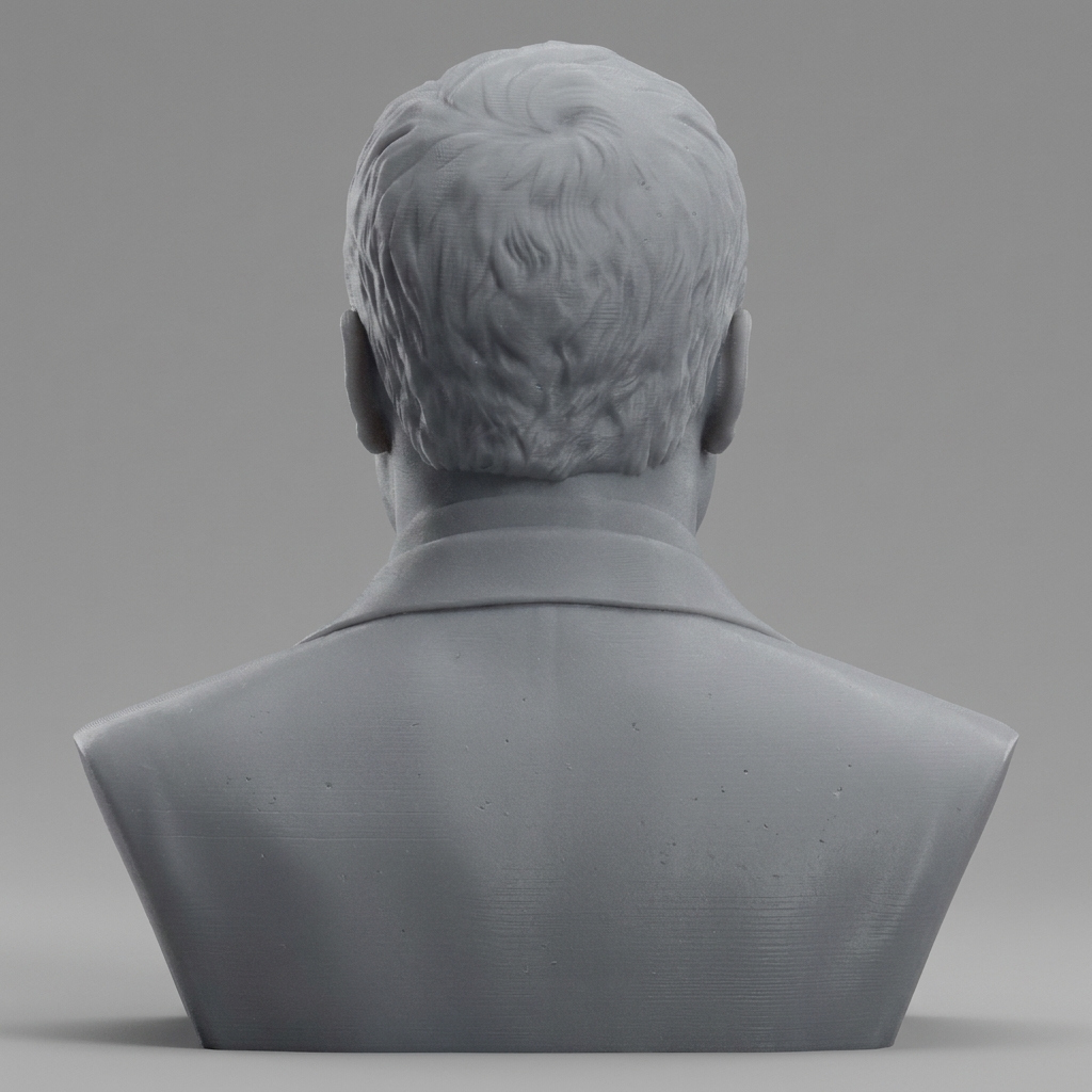 David Fincher Bust 3D Printable 3D Model