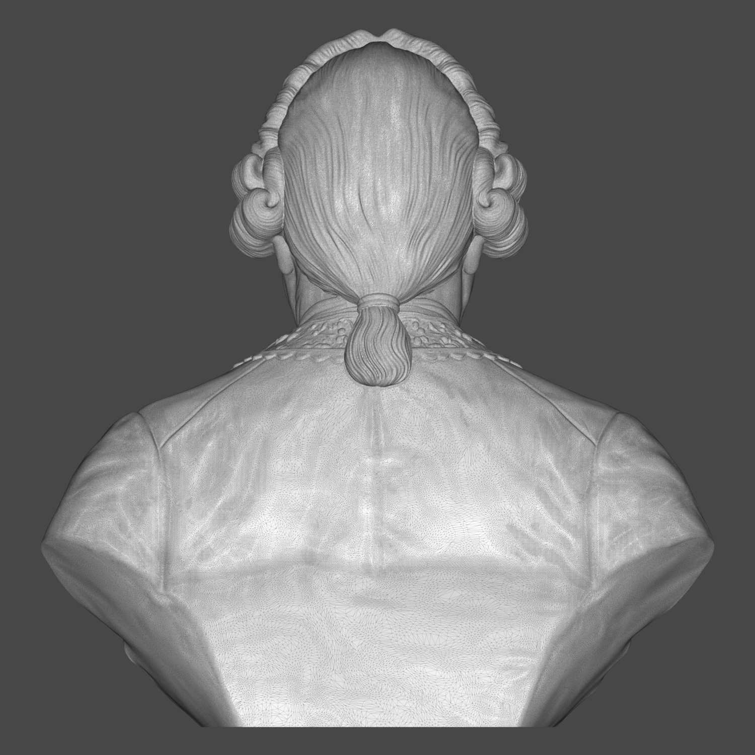 David Hume Bust 3D Printable 3D Model