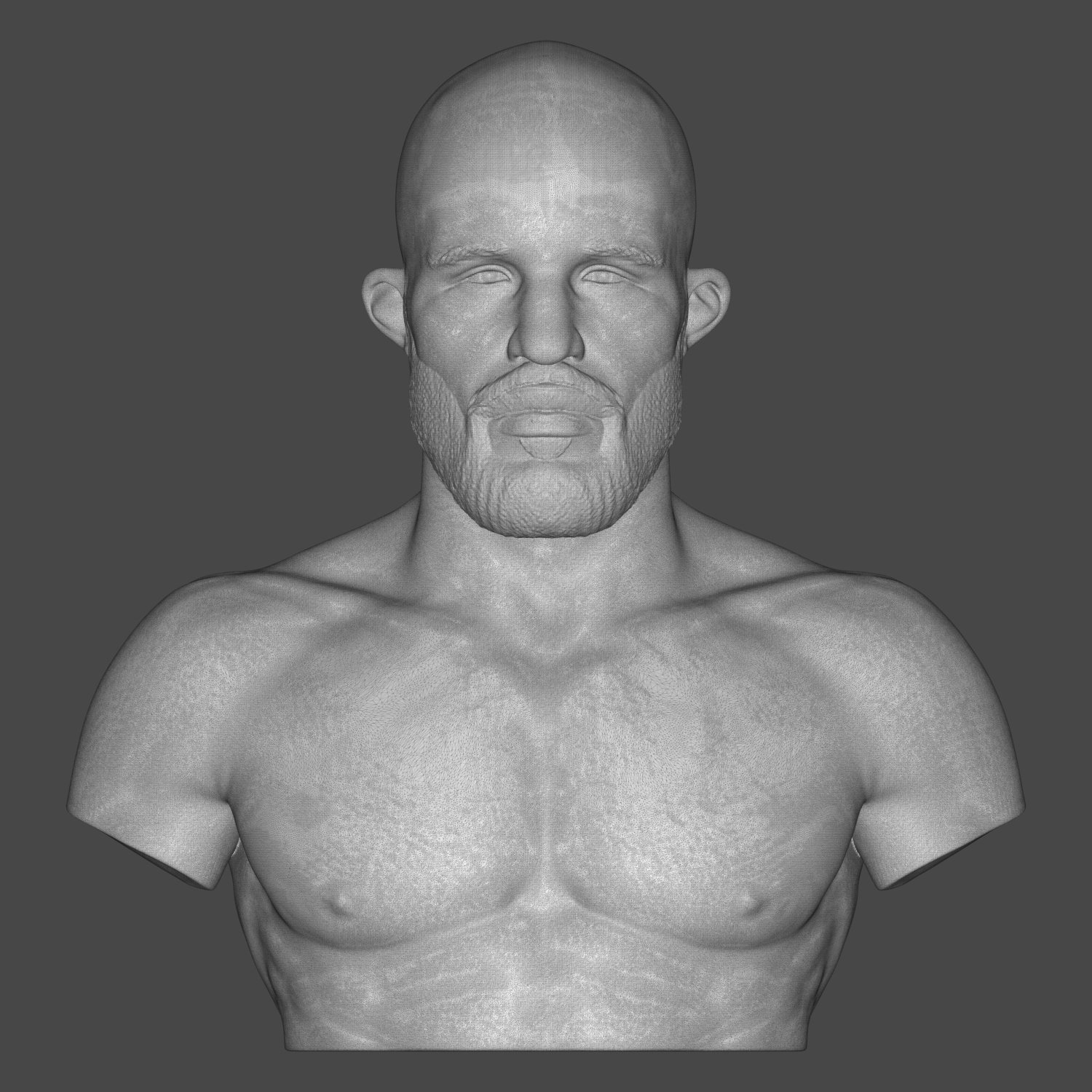 Demetrious Johnson 3D Printable Bust 3D Model