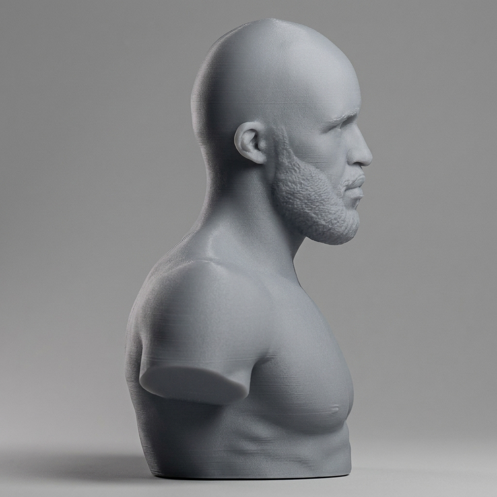 Demetrious Johnson 3D Printable Bust 3D Model