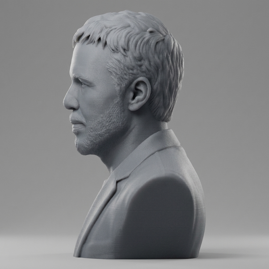 Denis Villeneuve Bust 3D Printable 3D Model