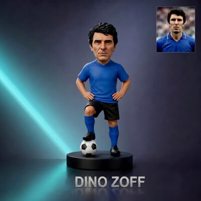 Dino Zoff Footballer Figurine 3D Print Model