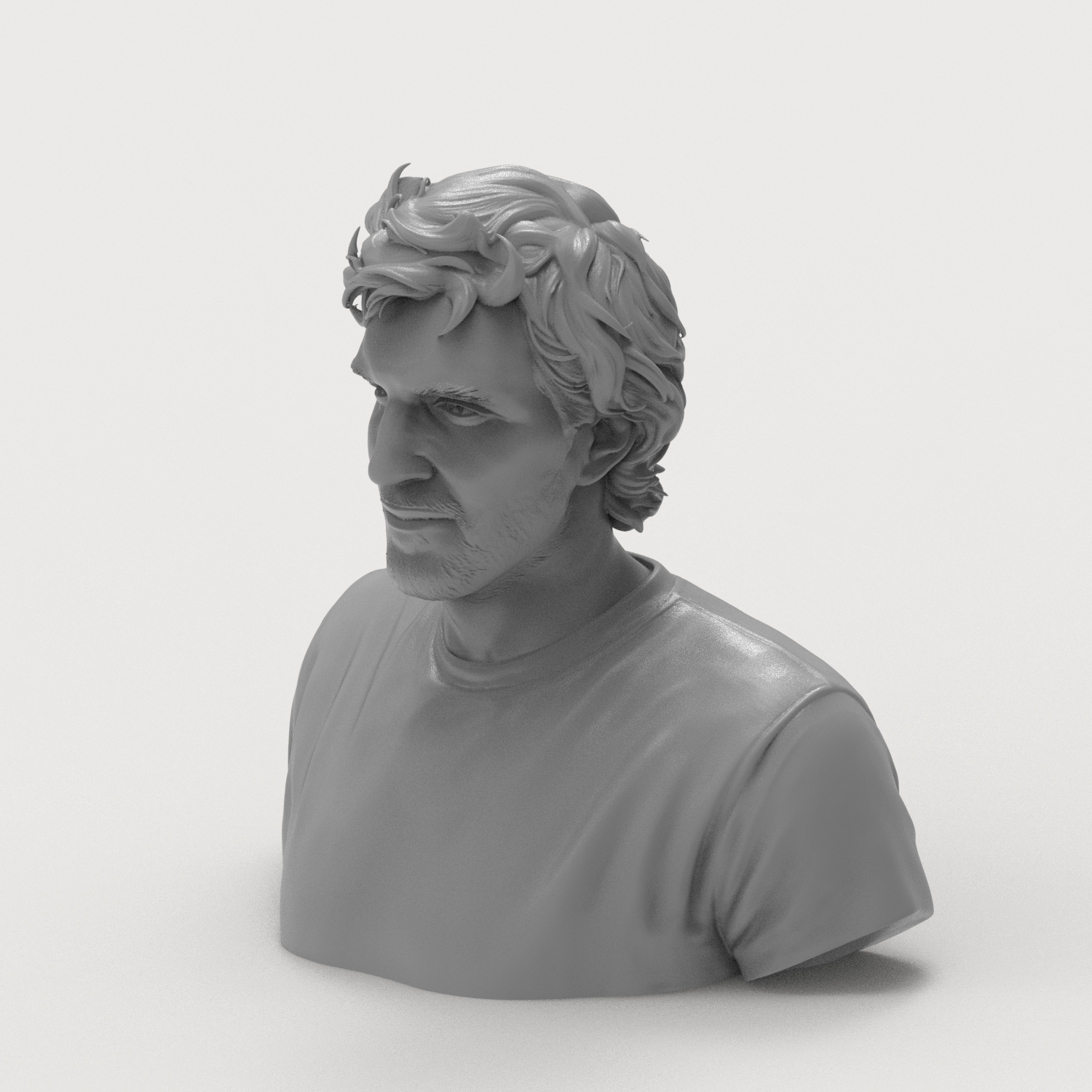 Dirk Nowitzki Dallas 3D Printable Bust 3D Model