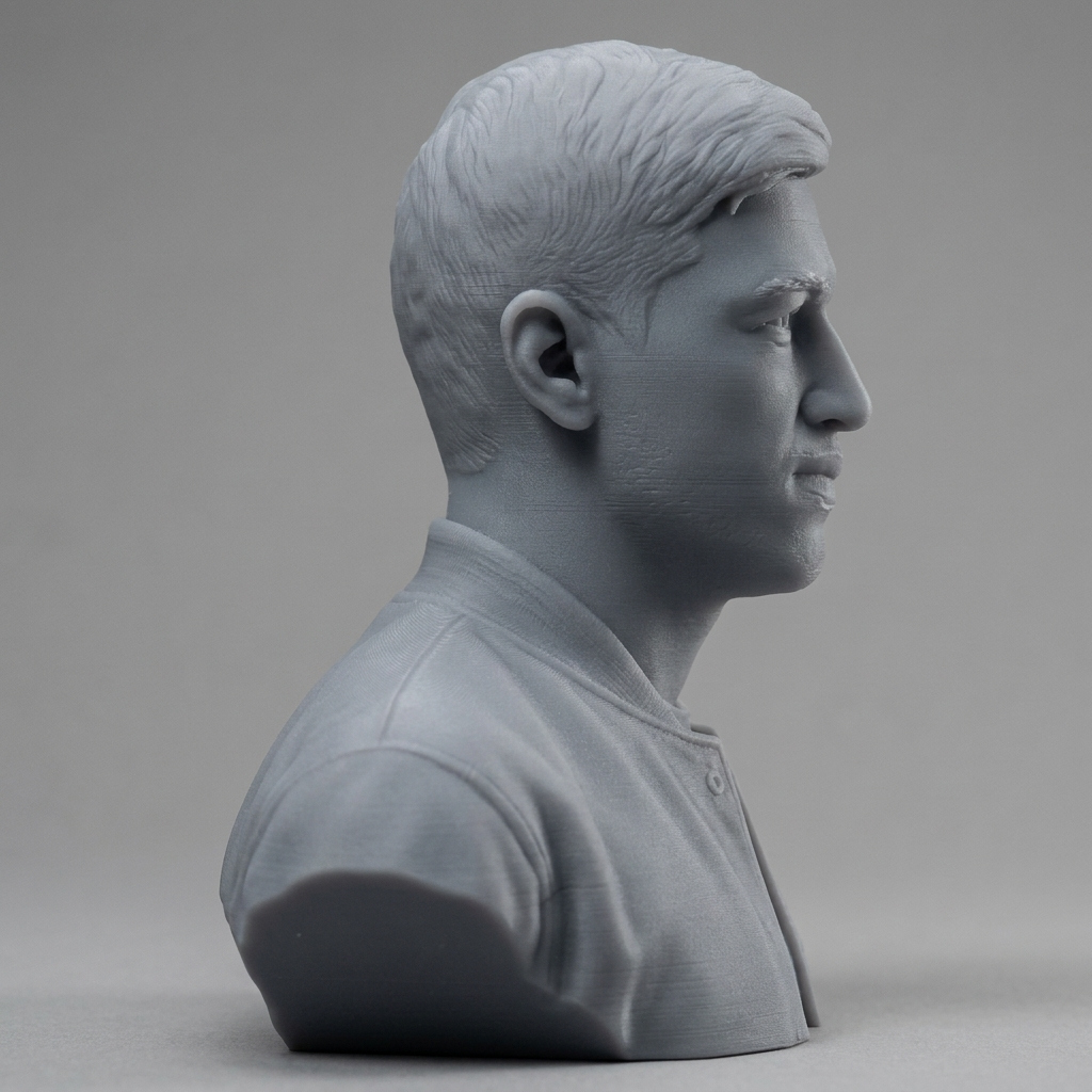 Dmitry Bivol 3D Printable Bust 3D Model