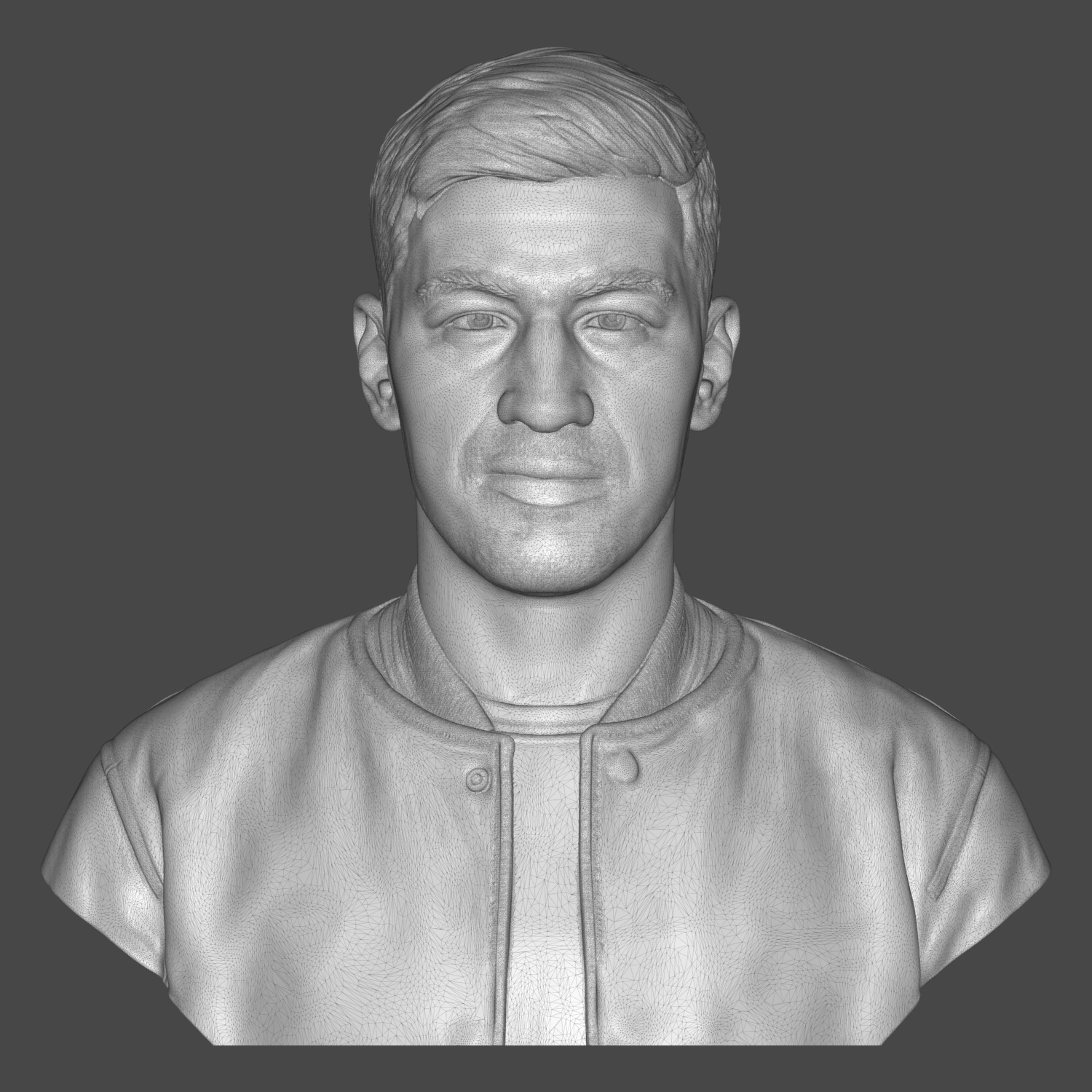 Dmitry Bivol 3D Printable Bust 3D Model