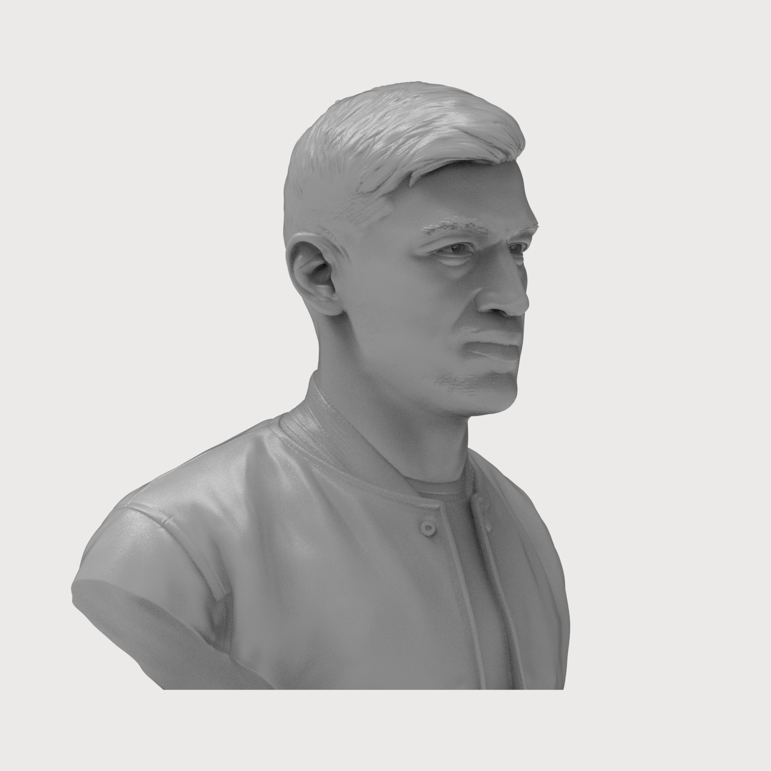 Dmitry Bivol 3D Printable Bust 3D Model