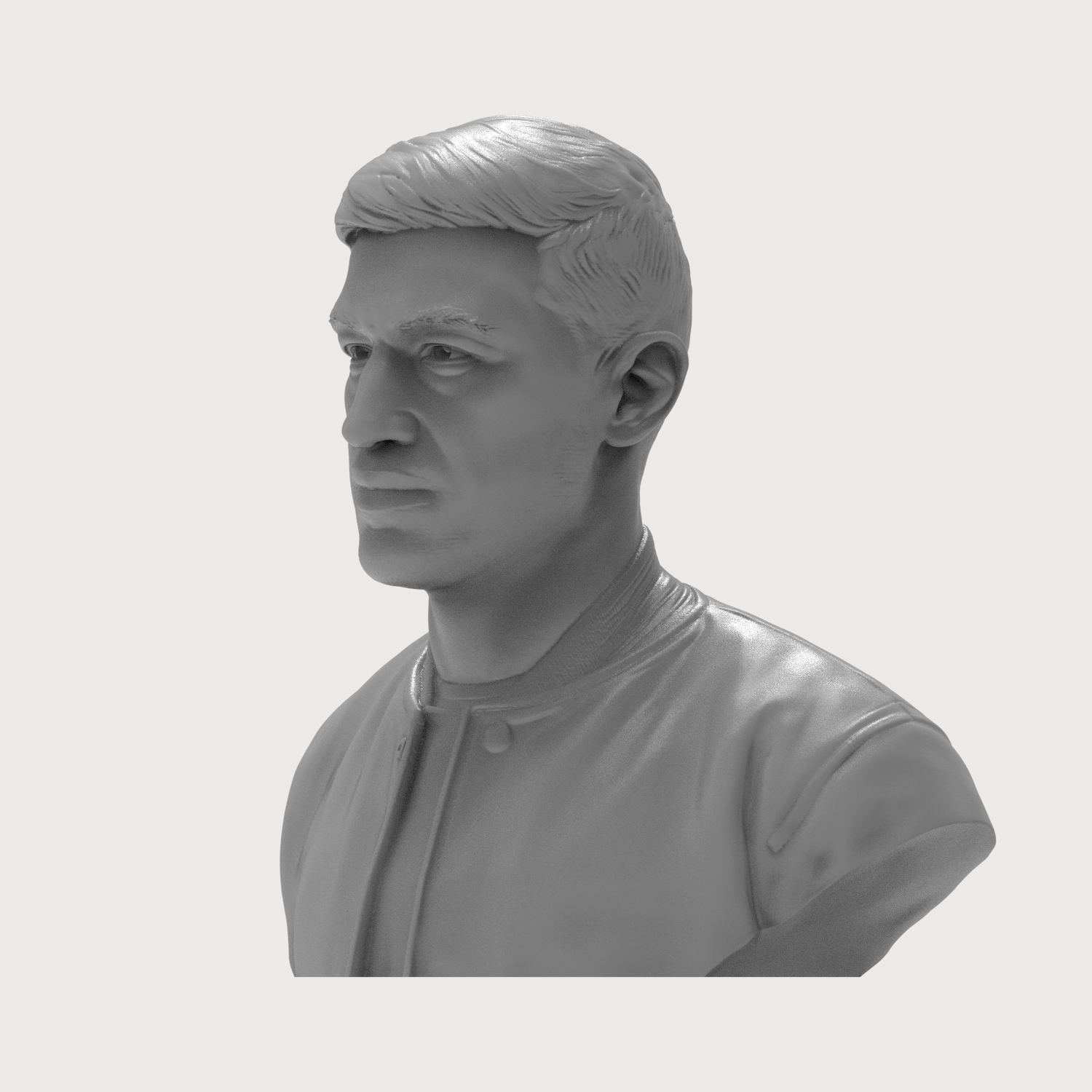 Dmitry Bivol 3D Printable Bust 3D Model