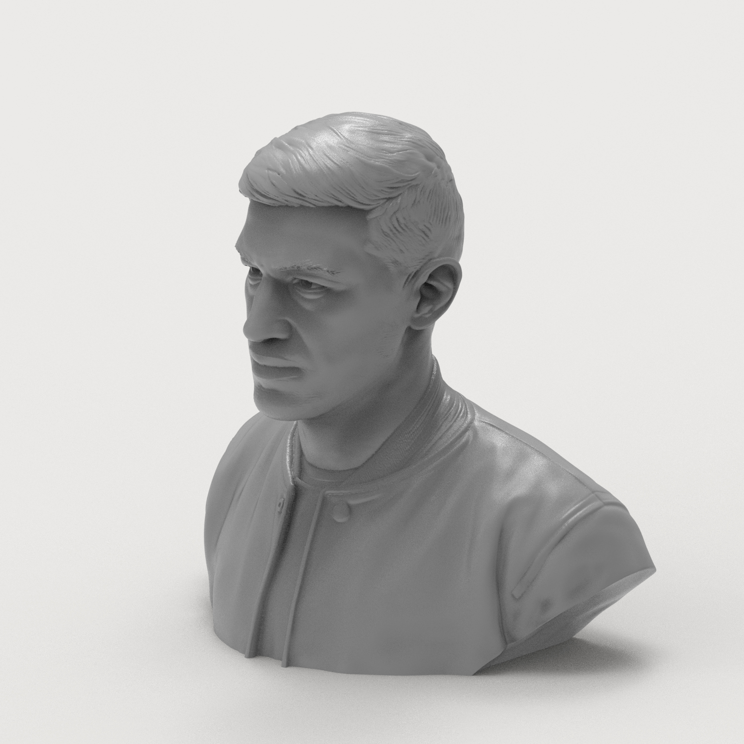 Dmitry Bivol 3D Printable Bust 3D Model