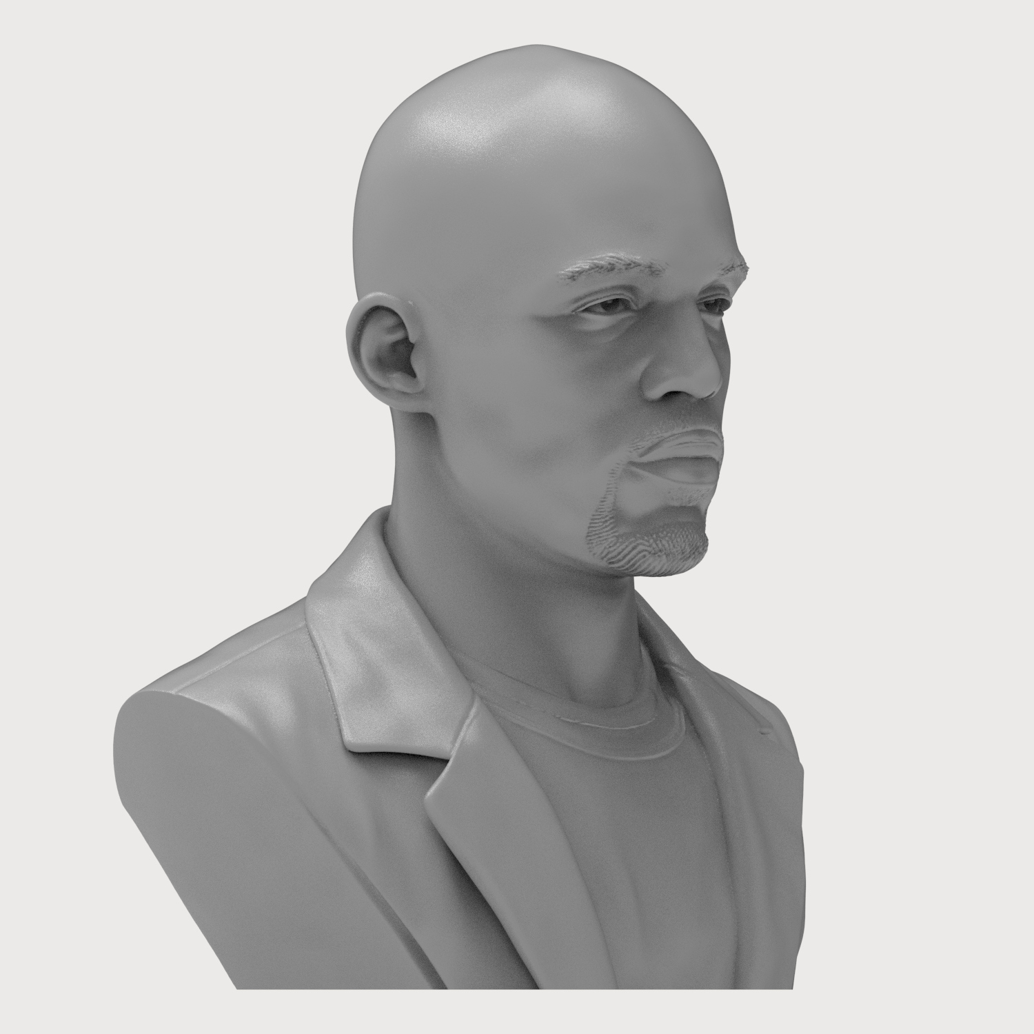 DMX Earl Simmons 3D Printable Bust 3D Model