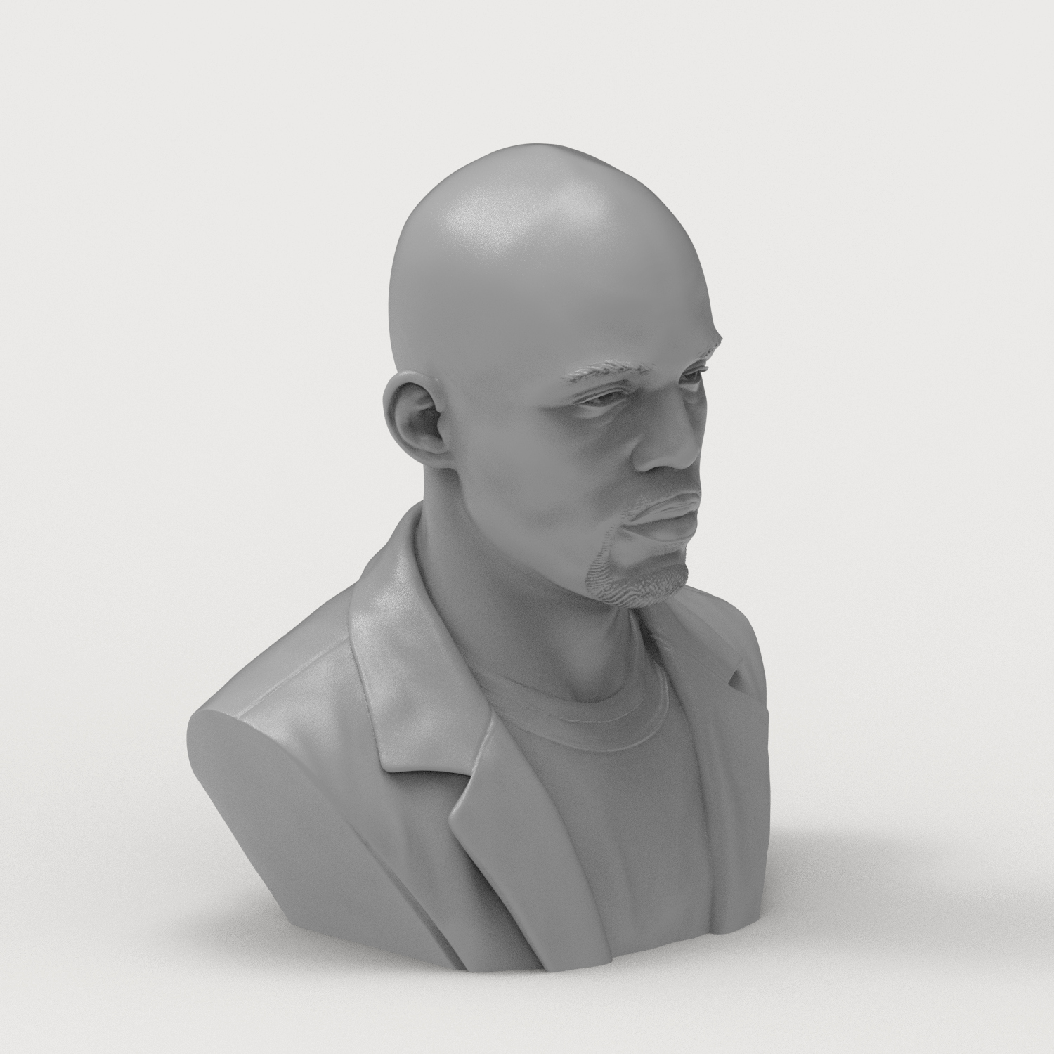 DMX Earl Simmons 3D Printable Bust 3D Model