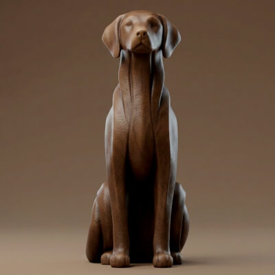 Dog 3D Print Model
