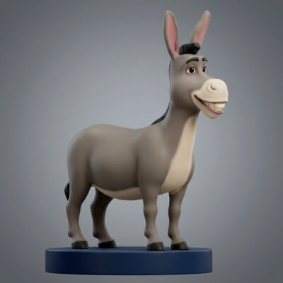 Donkey Shrek 3D Printable Figurine