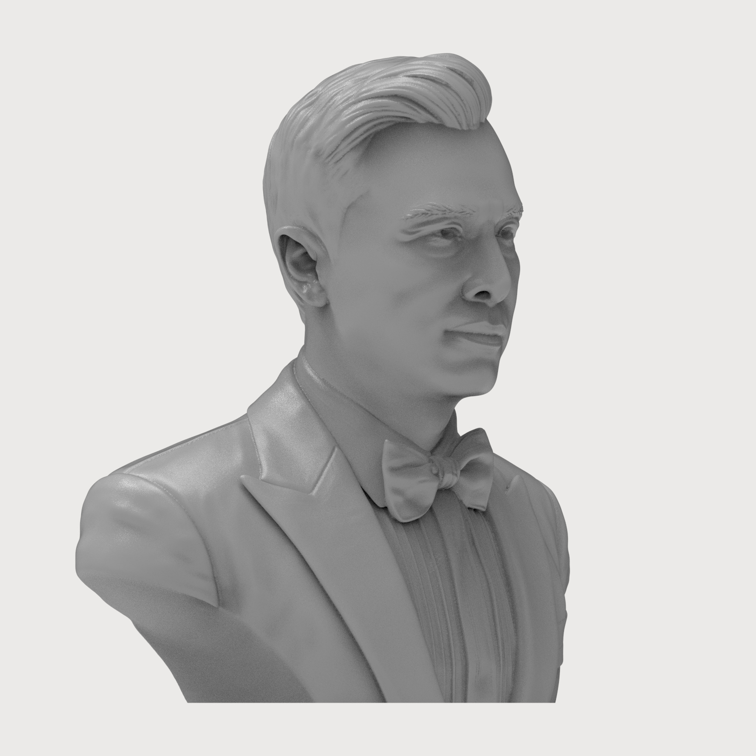 Donnie Yen Bust 3D Printable Bust 3D Model