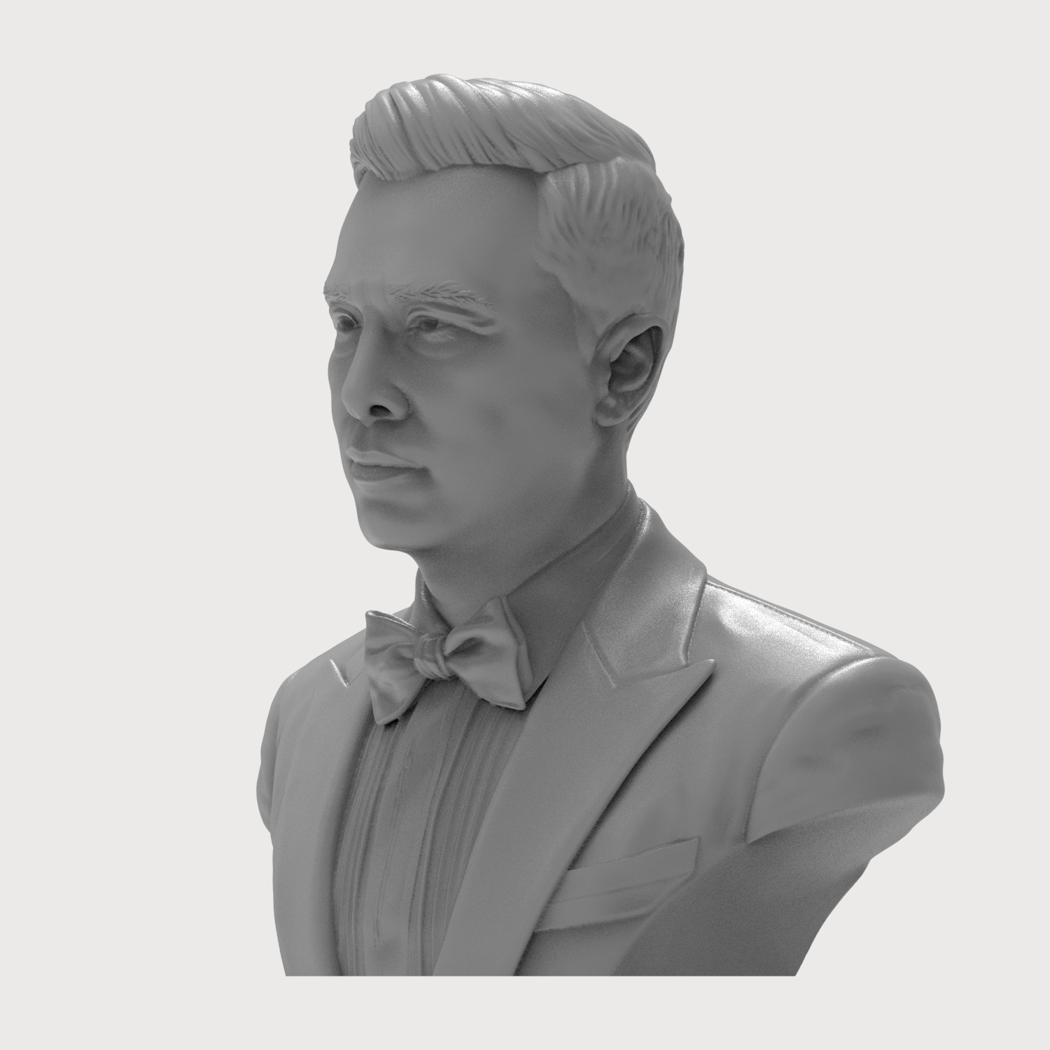 Donnie Yen Bust 3D Printable Bust 3D Model