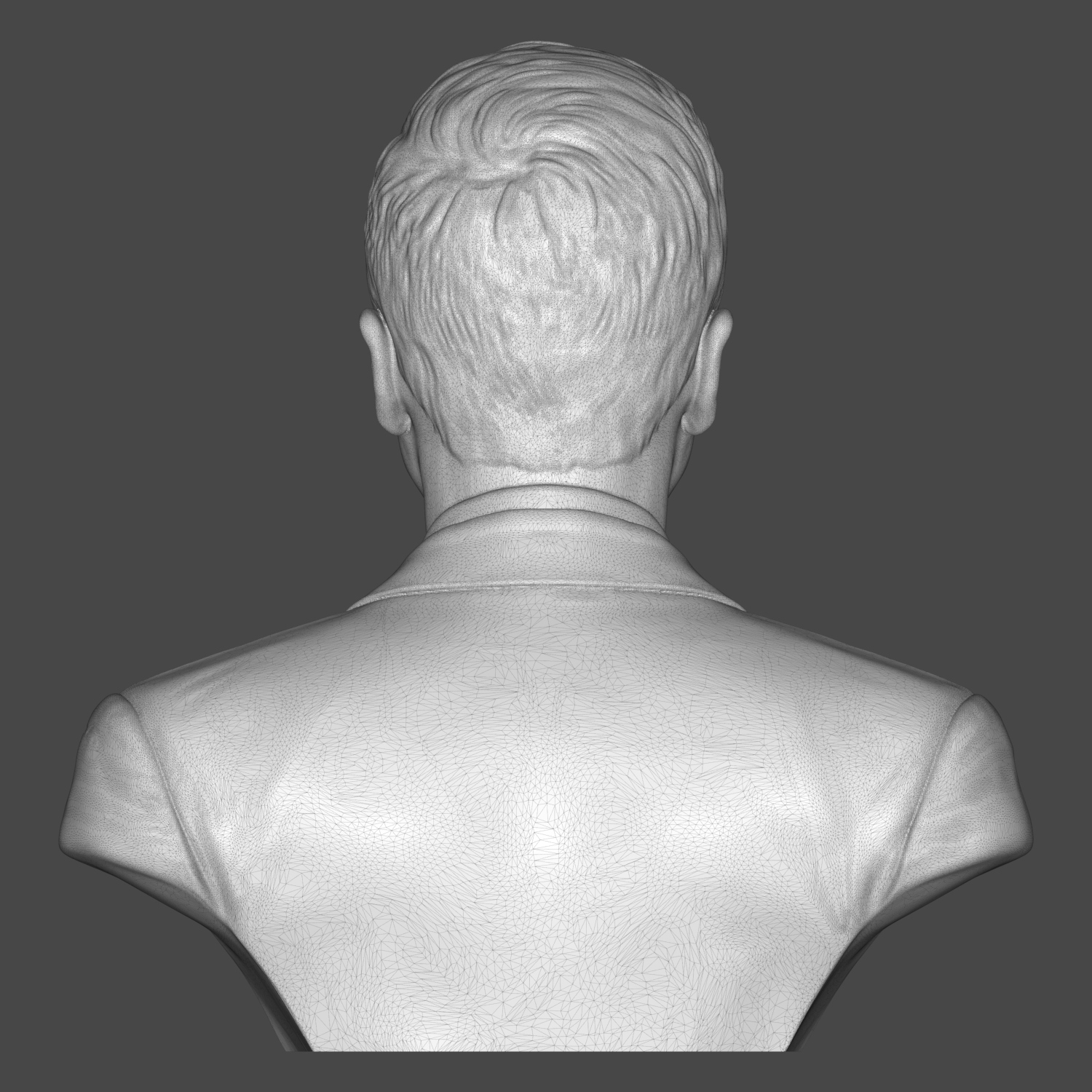 Donnie Yen Bust 3D Printable Bust 3D Model