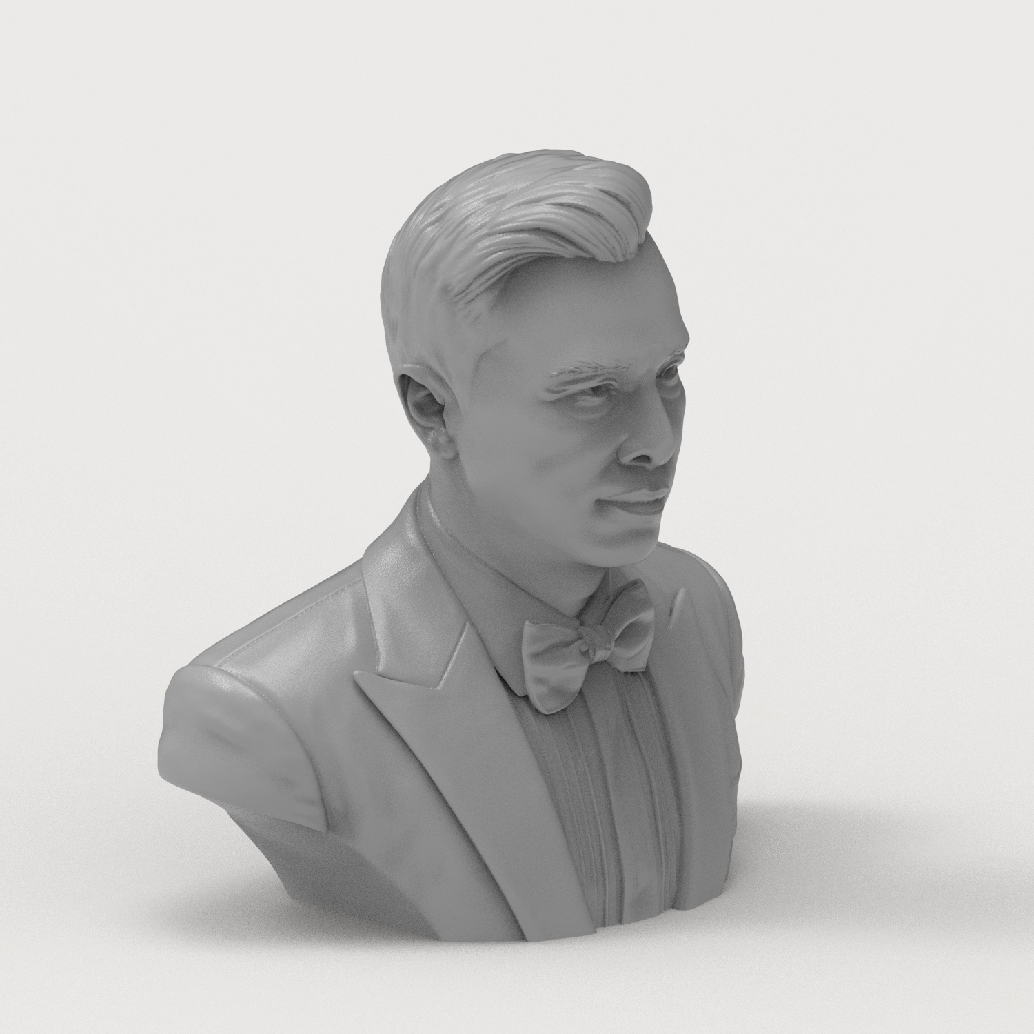 Donnie Yen Bust 3D Printable Bust 3D Model