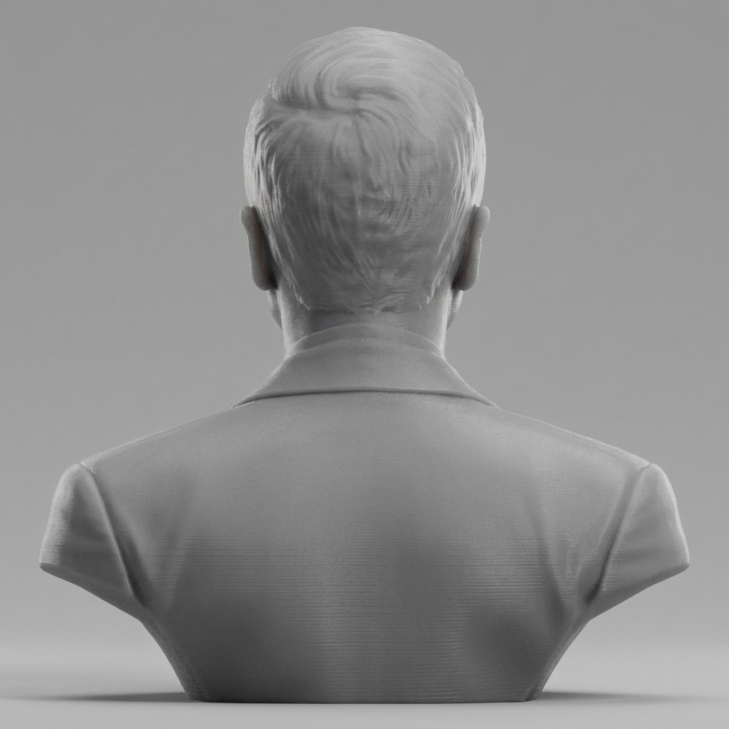 Donnie Yen Bust 3D Printable Bust 3D Model