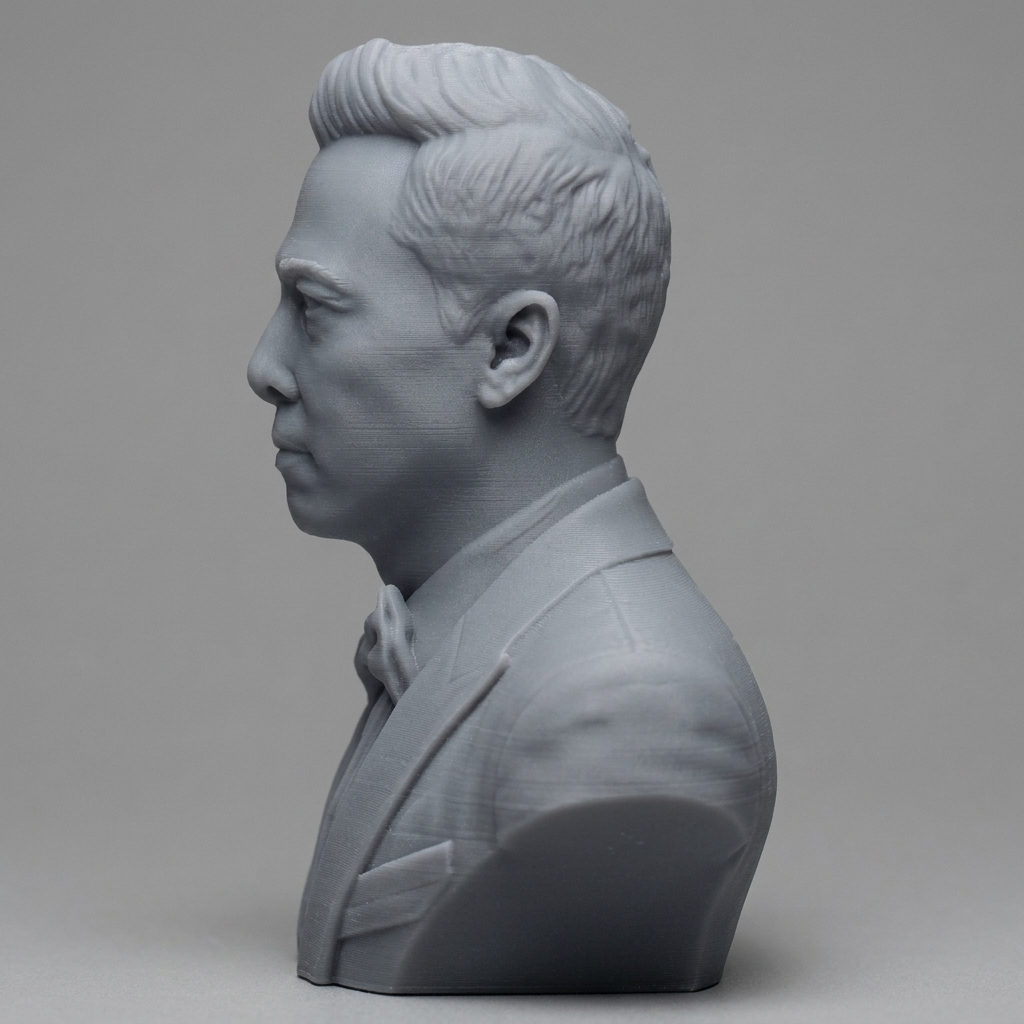 Donnie Yen Bust 3D Printable Bust 3D Model