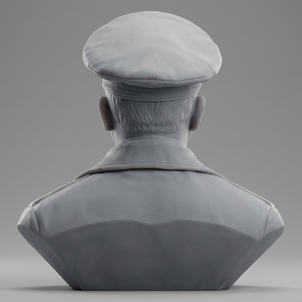 Douglas MacArthur 3D Printable Bust 3D Model