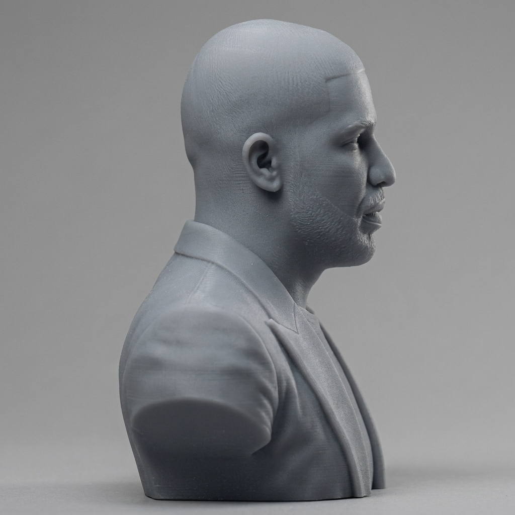 Drake 3D Printable Bust 3D Model