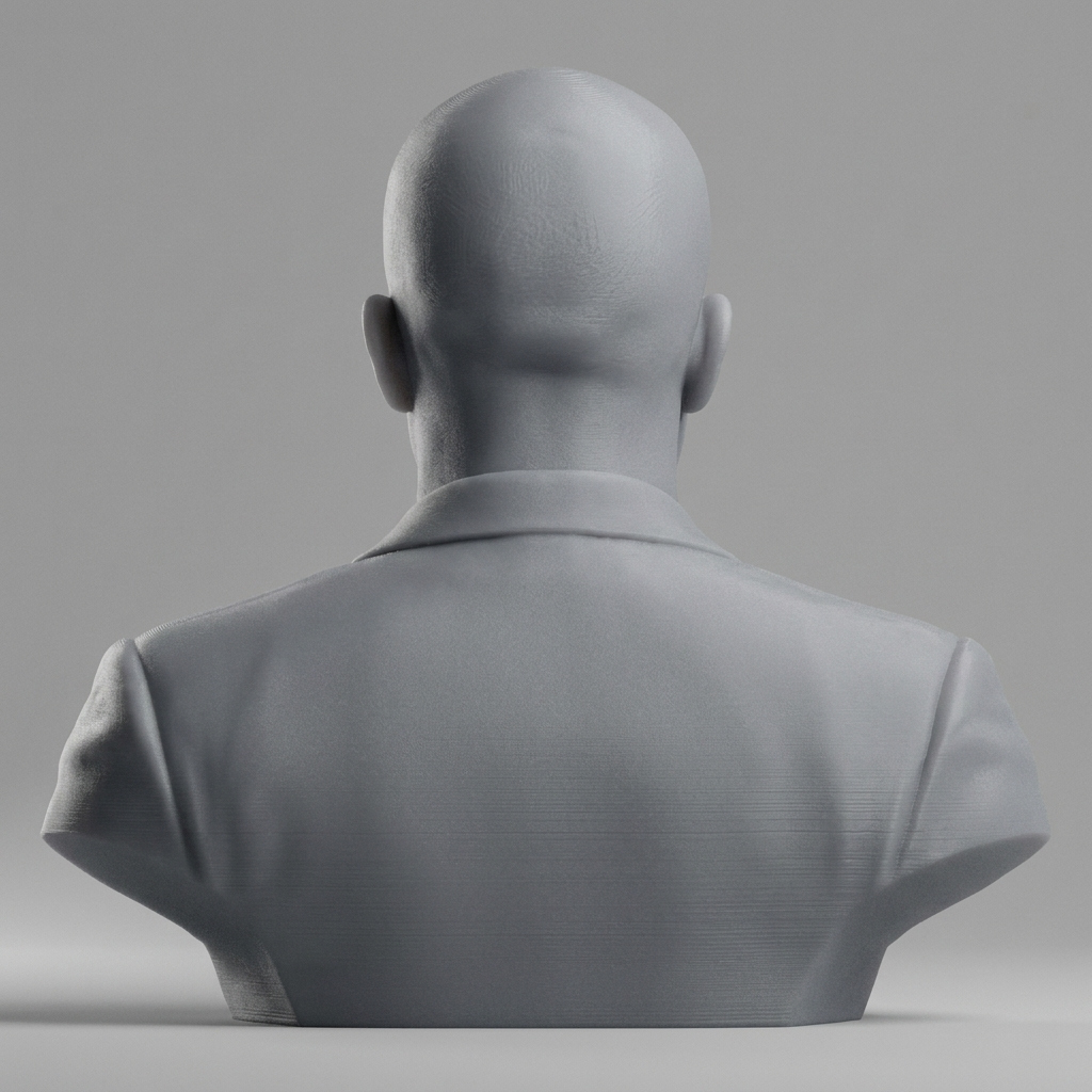 Drake 3D Printable Bust 3D Model