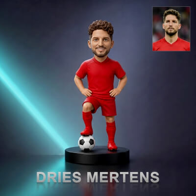 Dries Mertens Football Player Figurine 3D Print Model