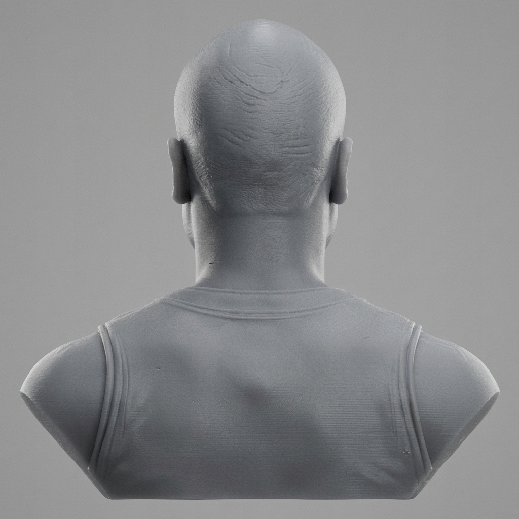 Dwyane Wade 3D Printable Bust 3D Model