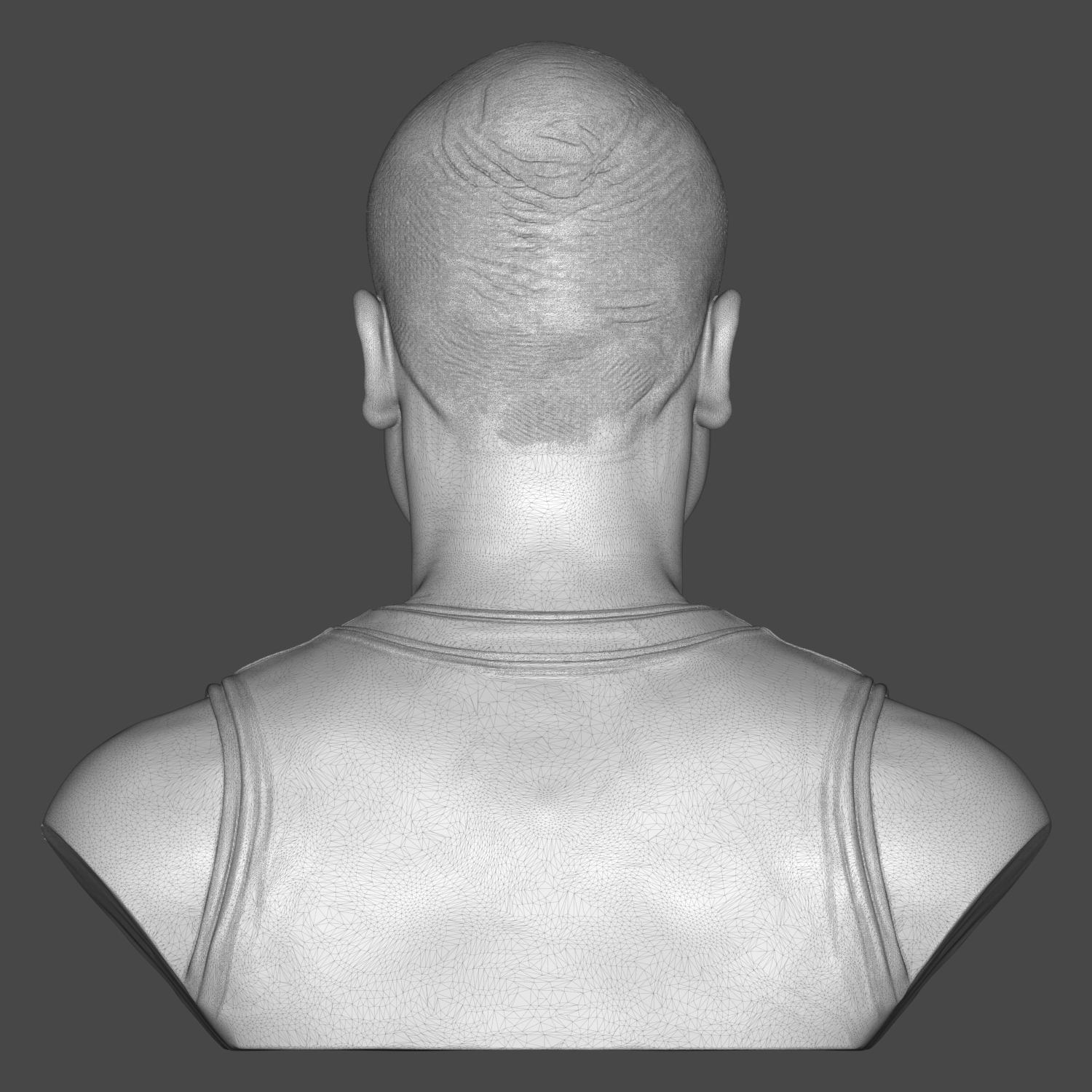 Dwyane Wade 3D Printable Bust 3D Model