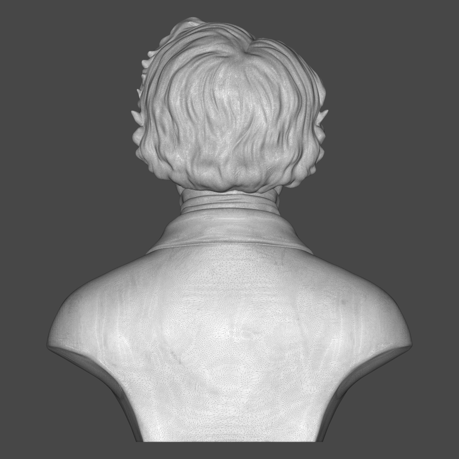 Edgar Allan Poe 3D Printable 3D Model