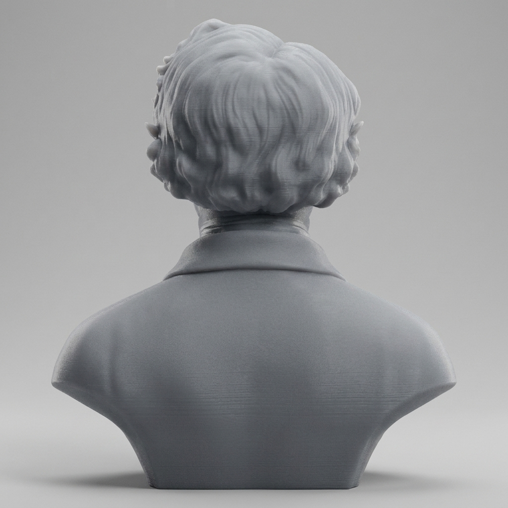 Edgar Allan Poe 3D Printable 3D Model