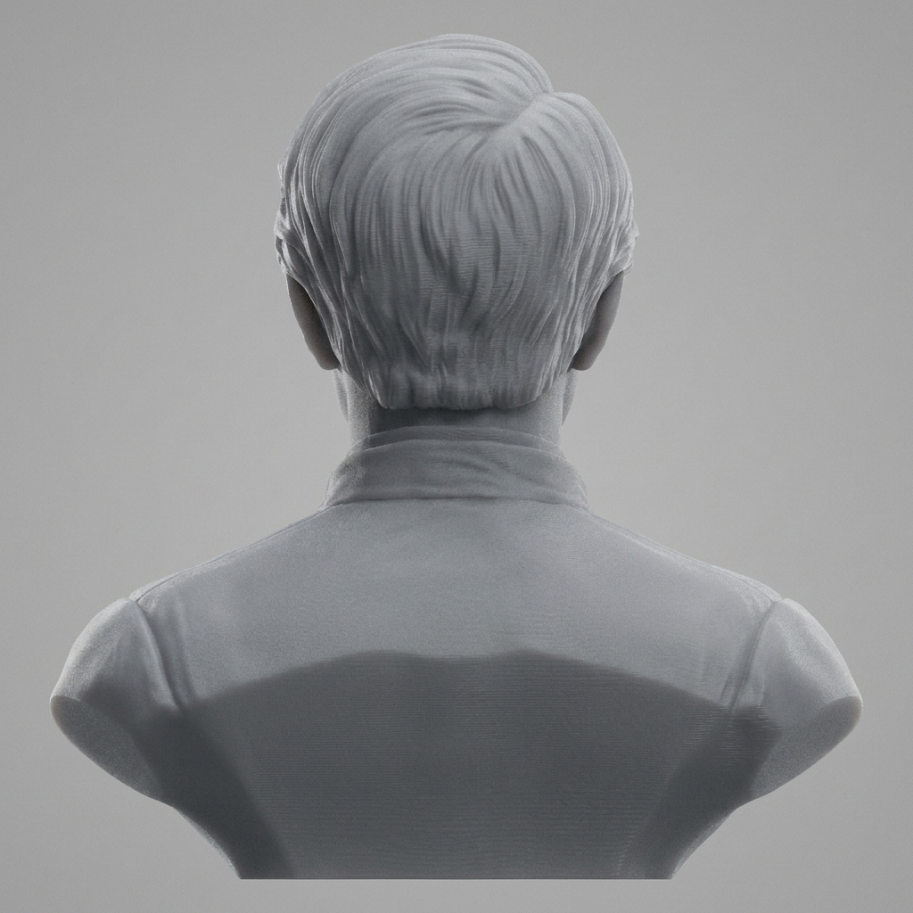 Edgar Degas 3D Printable Bust 3D Model