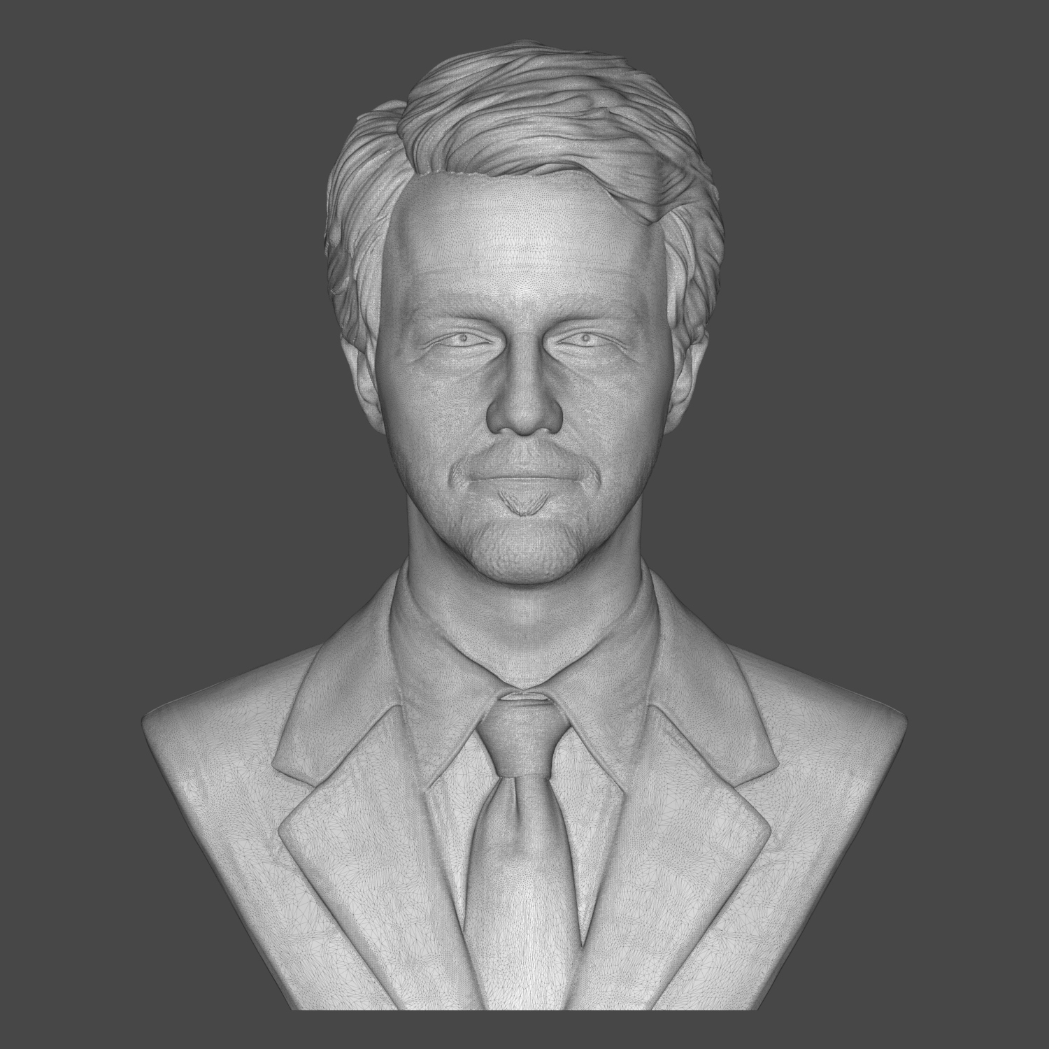 Edward Norton 3D Printable Bust 3D Model