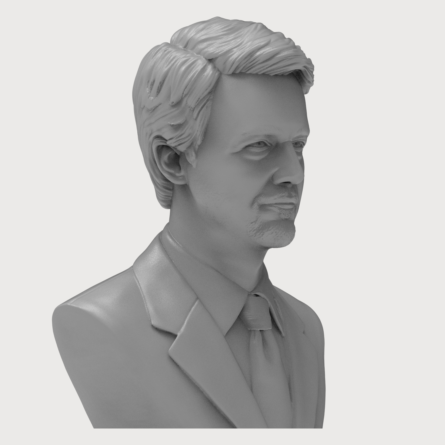 Edward Norton 3D Printable Bust 3D Model