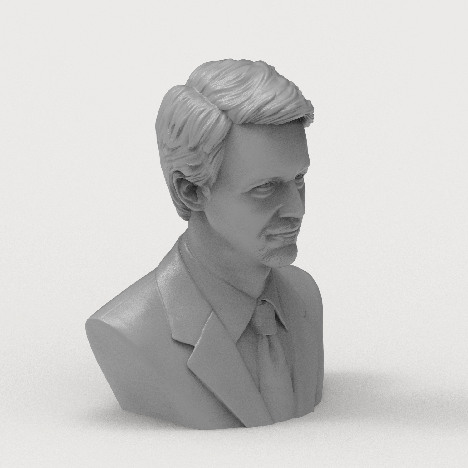 Edward Norton 3D Printable Bust 3D Model