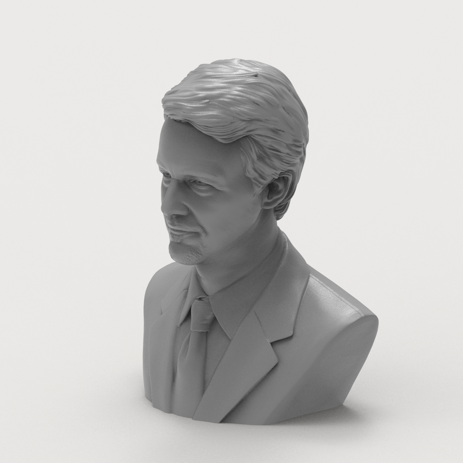 Edward Norton 3D Printable Bust 3D Model