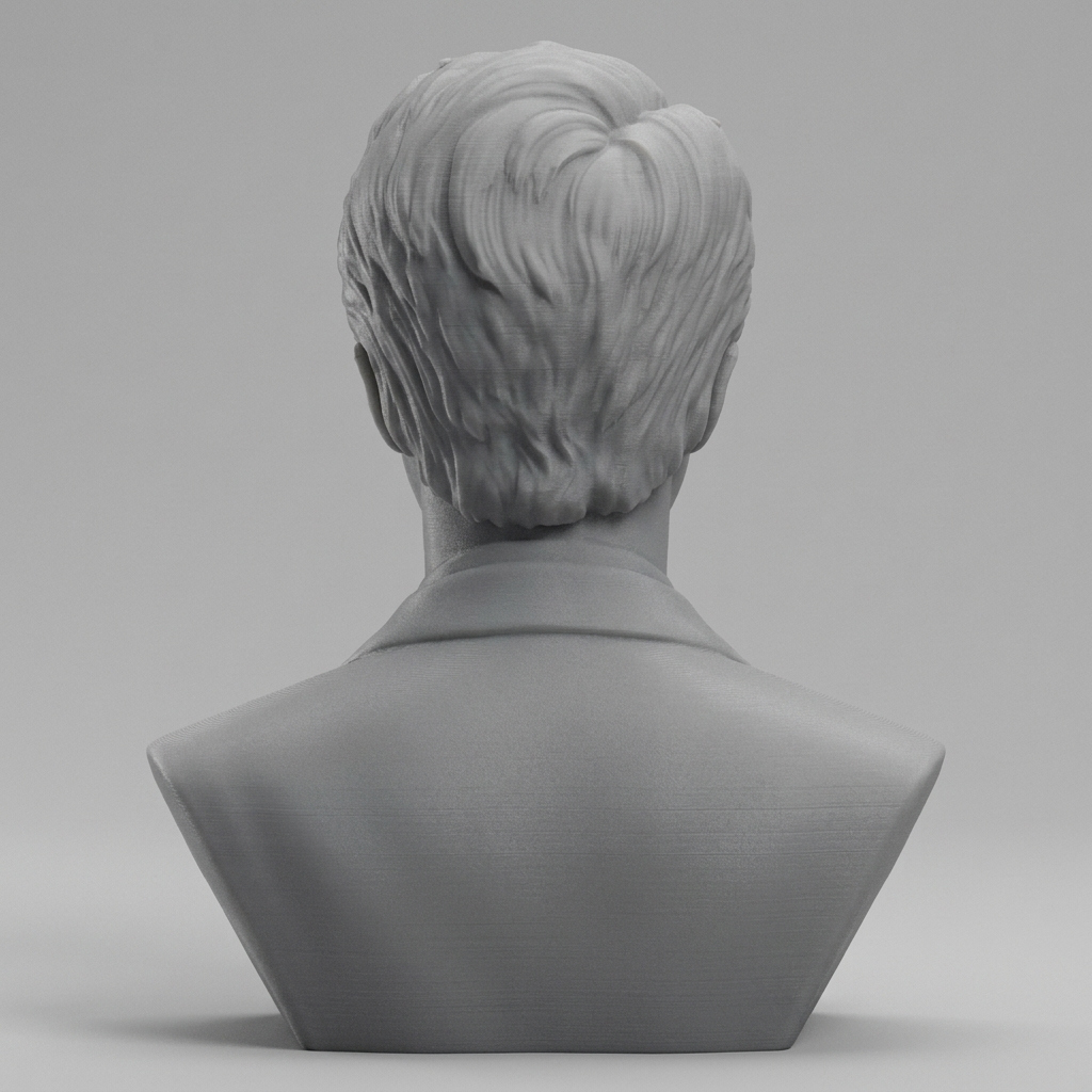 Edward Norton 3D Printable Bust 3D Model