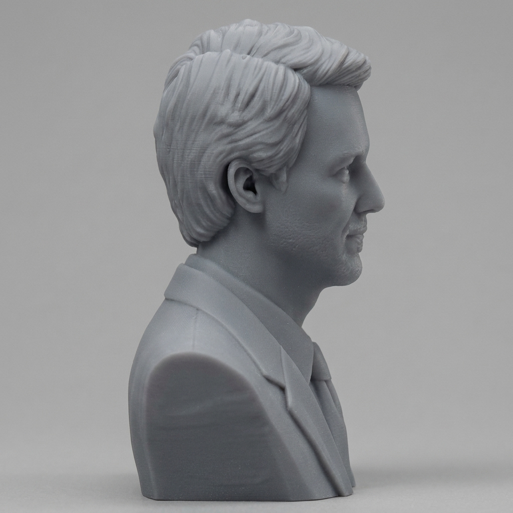 Edward Norton 3D Printable Bust 3D Model