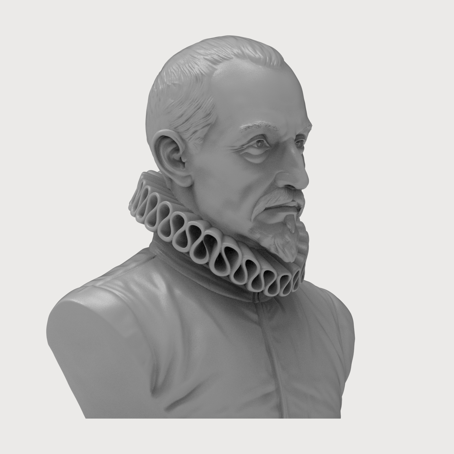 El Greco Dom&eacutenikos Theotok&oacutepoulos 3D Printable 3D Model