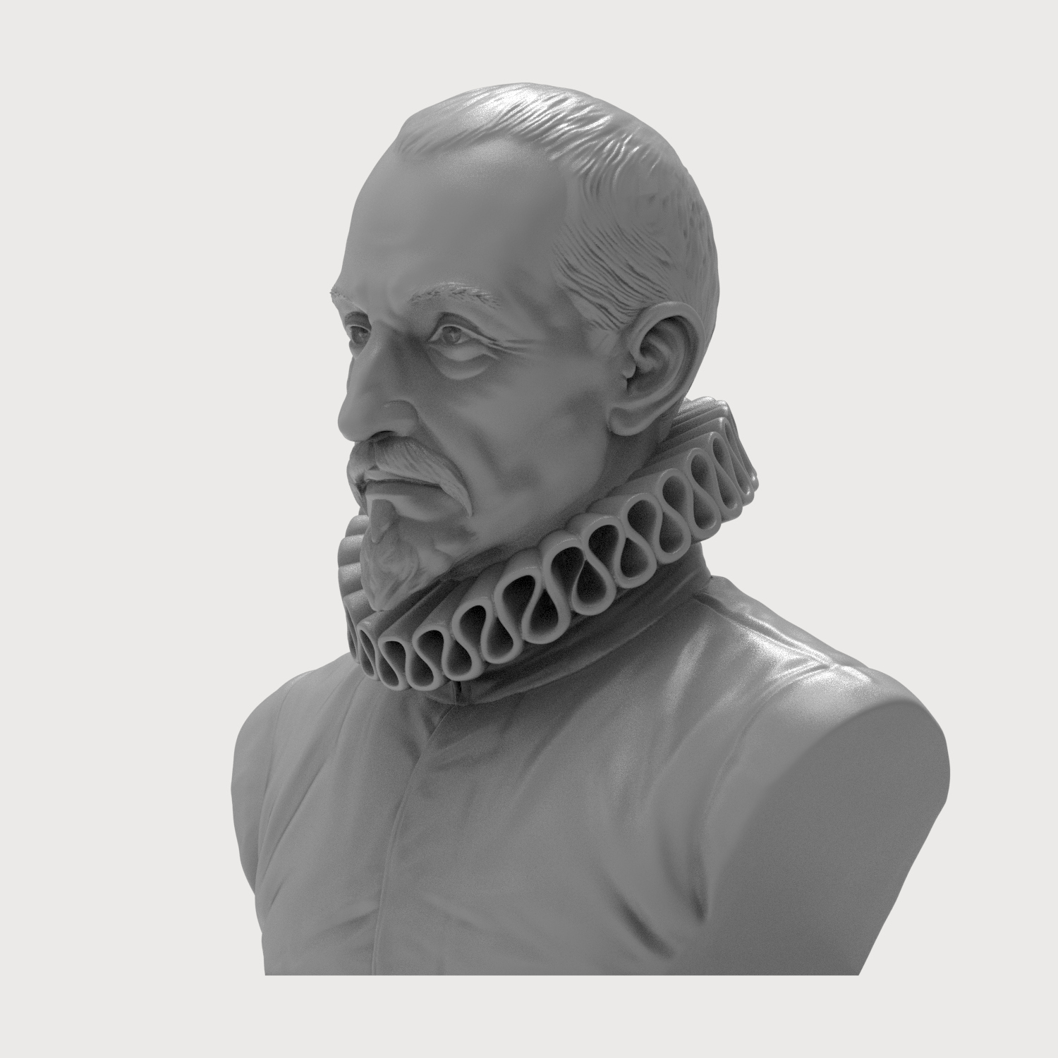 El Greco Dom&eacutenikos Theotok&oacutepoulos 3D Printable 3D Model