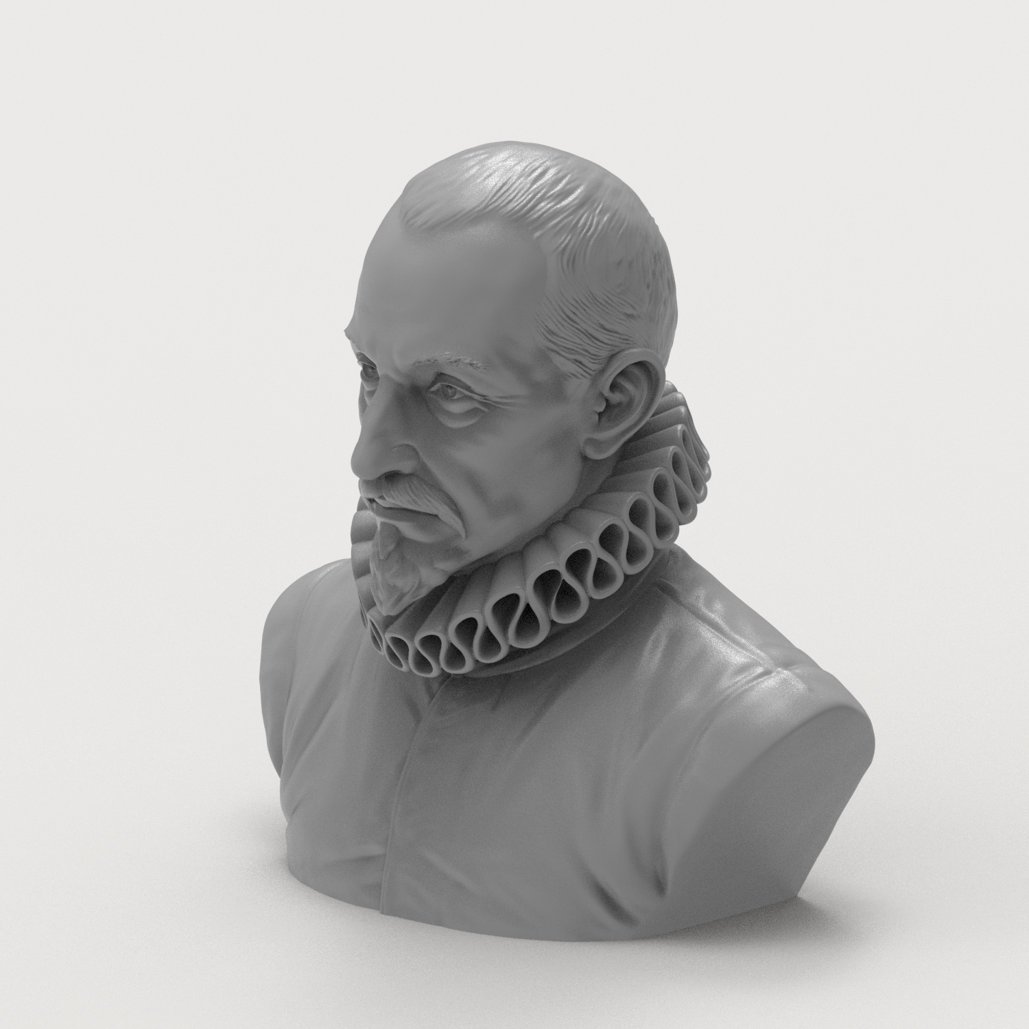 El Greco Doménikos Theotokópoulos 3D Printable 3D Model