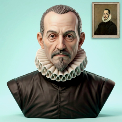 El Greco Dom&eacute;nikos Theotok&oacute;poulos 3D Printable