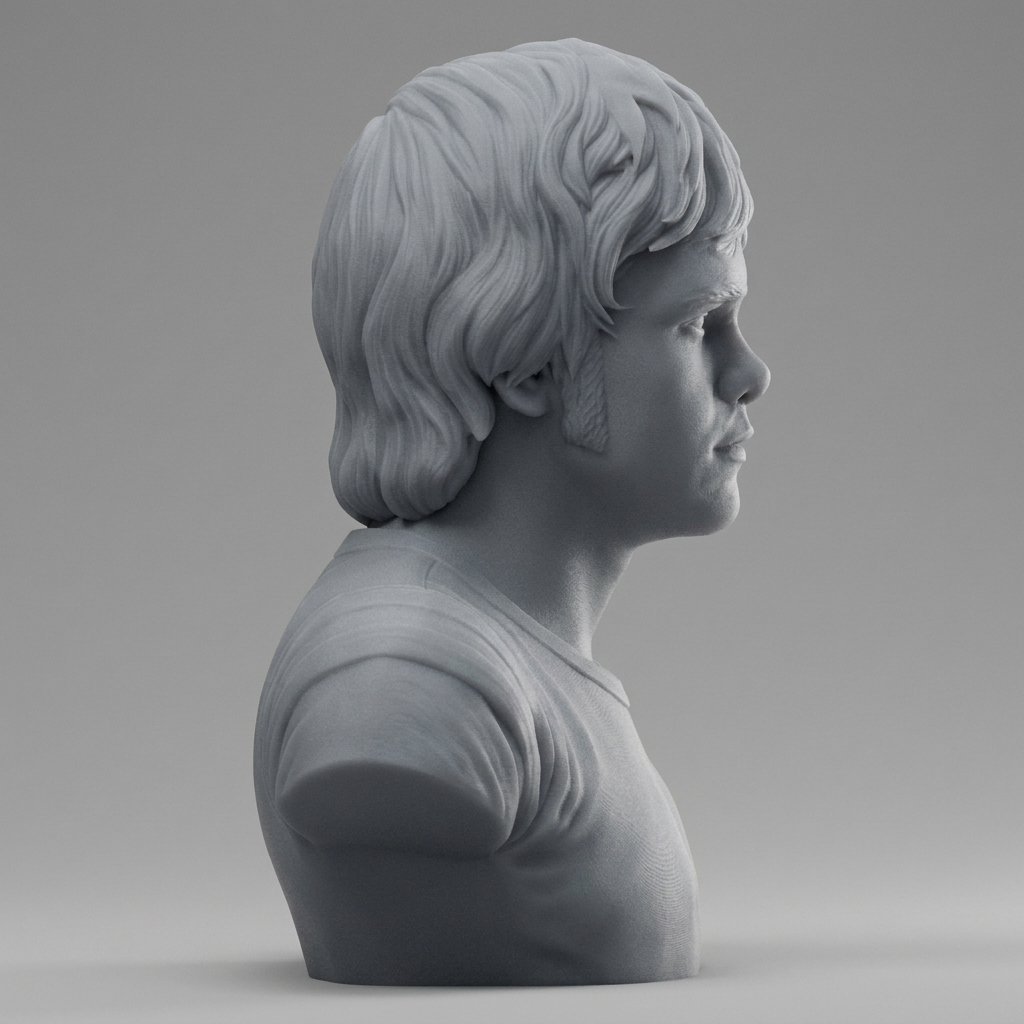 Elton John 3D Printable Bust 3D Model
