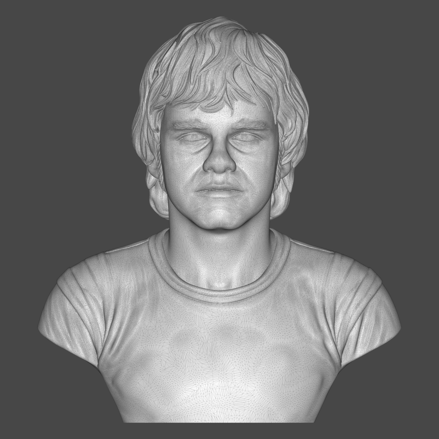Elton John 3D Printable Bust 3D Model
