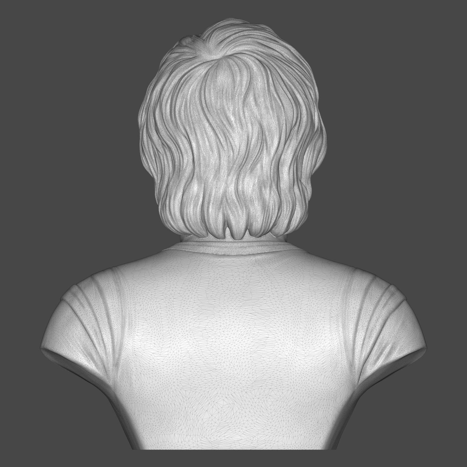 Elton John 3D Printable Bust 3D Model