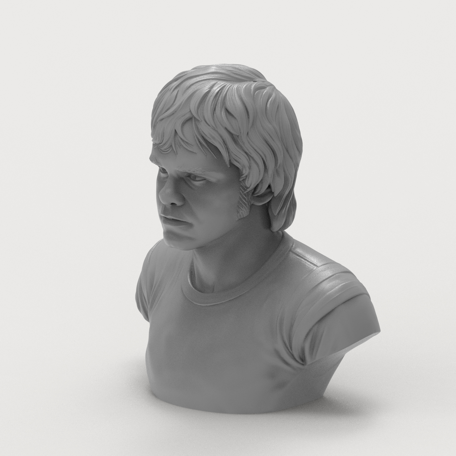Elton John 3D Printable Bust 3D Model