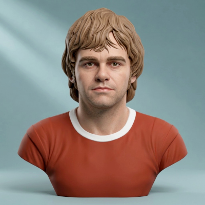Elton John 3D Printable Bust