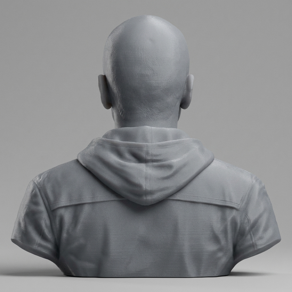 Eminem 3D Printable Bust 3D Model